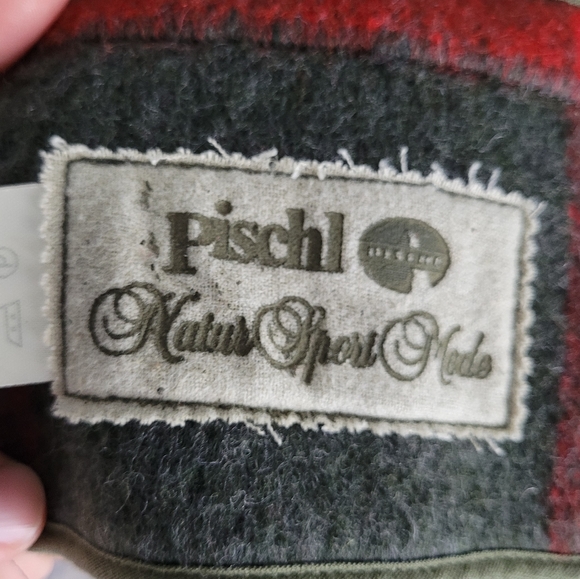 VINTAGE | plaid wool mohair single button blazer - Picture 6 of 8